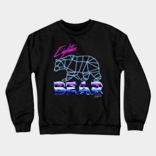 eighties bear Crewneck Sweatshirt